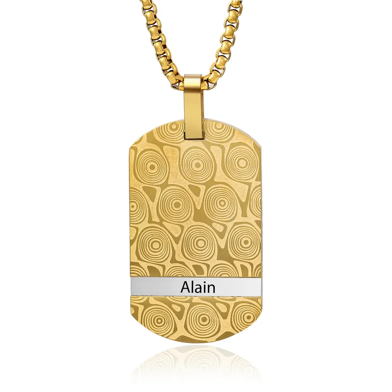Promotion Saisonnière Collier Pendentif 1 Prénom Personnalisé