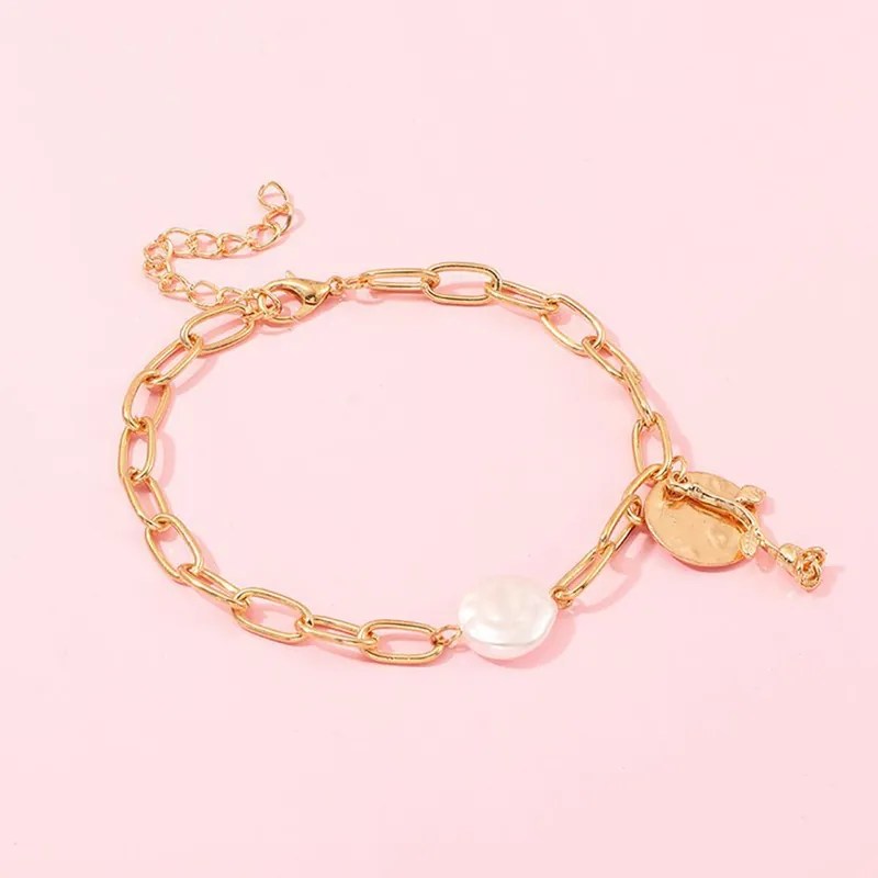 Bracelet Gourmette Chaîne pour Femme Fille Affaire À Saisir