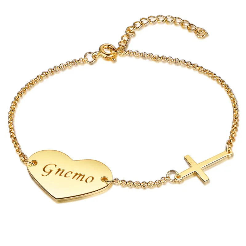 Usine Directe Bracelet Gourmettre Prénom Personnalisé