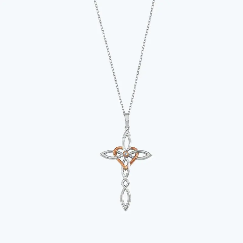 Retour Gratuit Collier Diamant Argent Croix