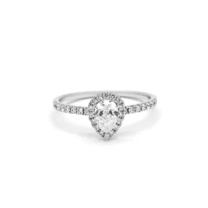 Achetez Aujourd’hui Bague D 0,76/31 Or Blanc 750/1000
