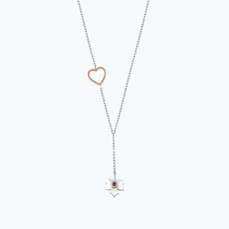 Collier Diamant Argent Coeur Vente Directe