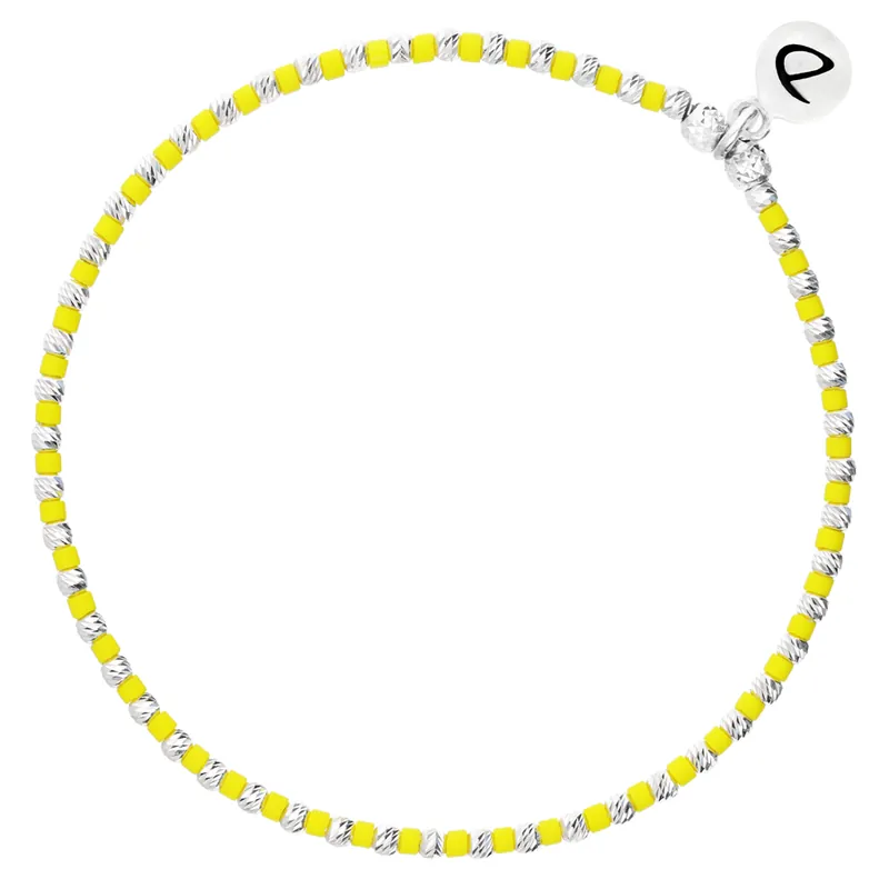 Vente Directe BRACELET ELASTIQUE JAVA JAUNE