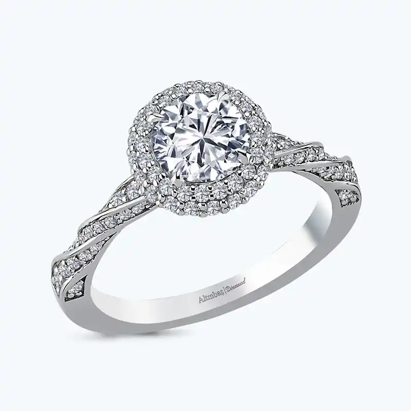 Offre Spéciale Look Diamant de synthèse Solitaire Bague de Fiançailles