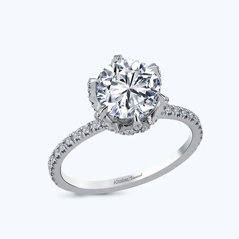 Édition Limitée Look Diamant de synthèse Bague