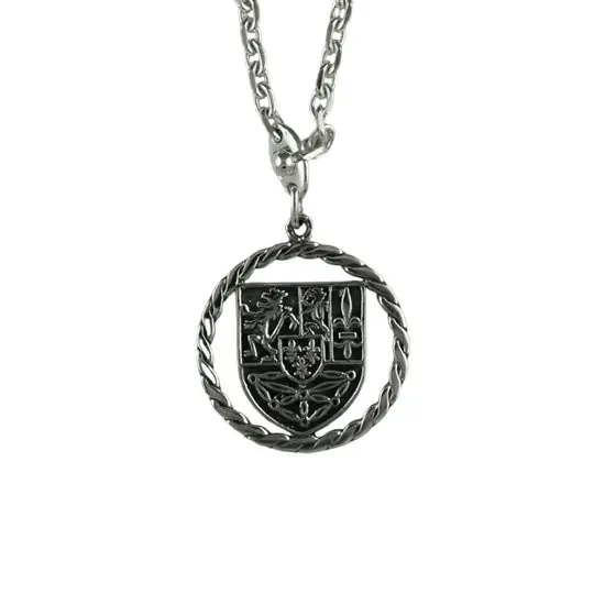 PORTE-CLE BASQUE | Porte-clés Argent massif PROVINCES CERCLE TORSADES | BIJOUX BASQUES | MADILAR | Bon Marché