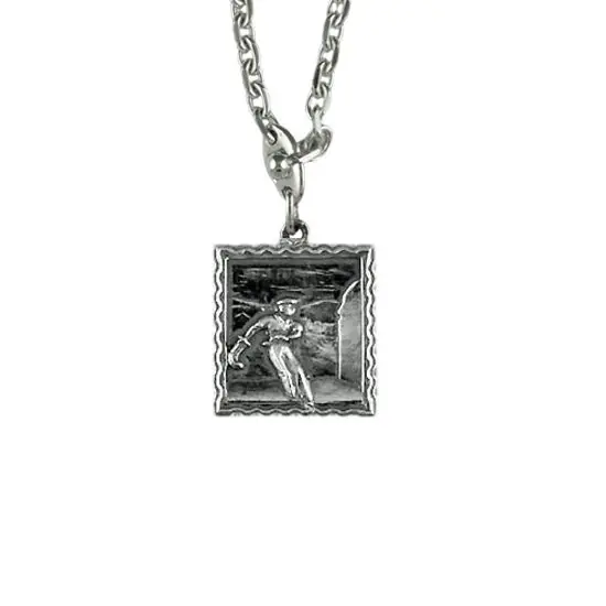 PORTE-CLE BASQUE | Porte-clés Argent massif ECUSSON DE JOUEUR PELOTE BASQUE | BIJOUX BASQUES | MADILAR | Livraison Gratuite