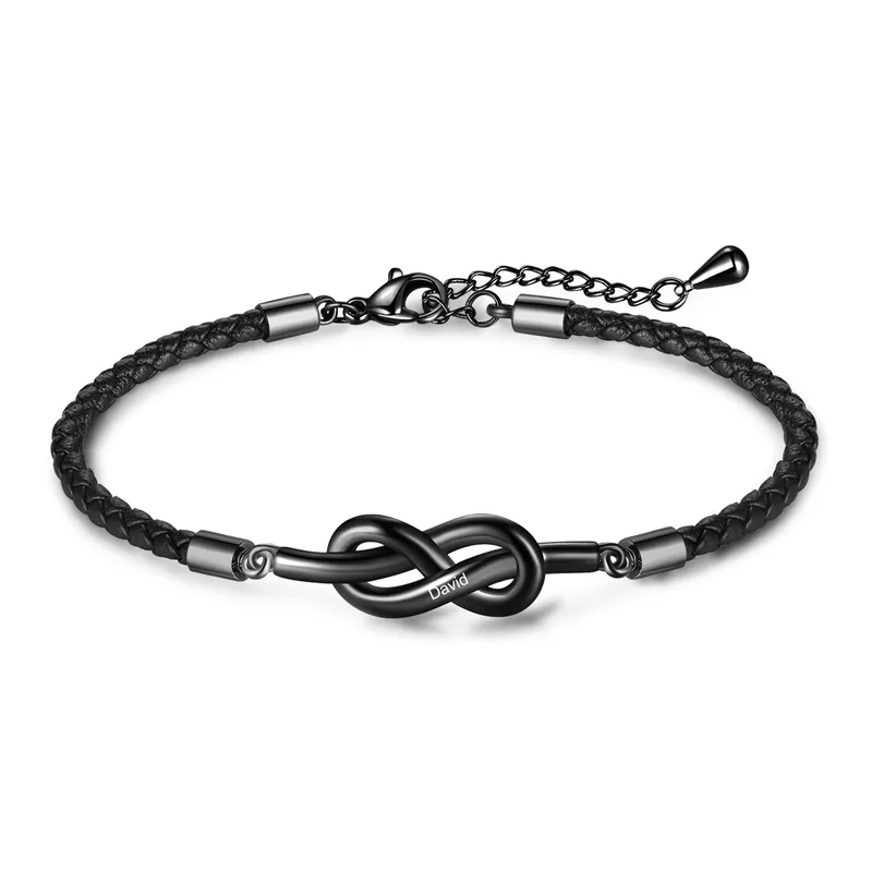 Gros Lot Bracelet roped de Saint-Valentin Prénoms Personnalisé pour Un couple Bracelet