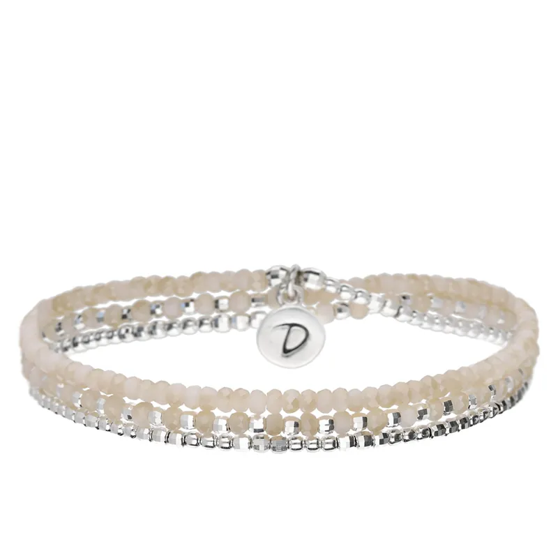 BRACELET HEAVEN BEIGE CREME TRIPLE TOURS Édition Limitée