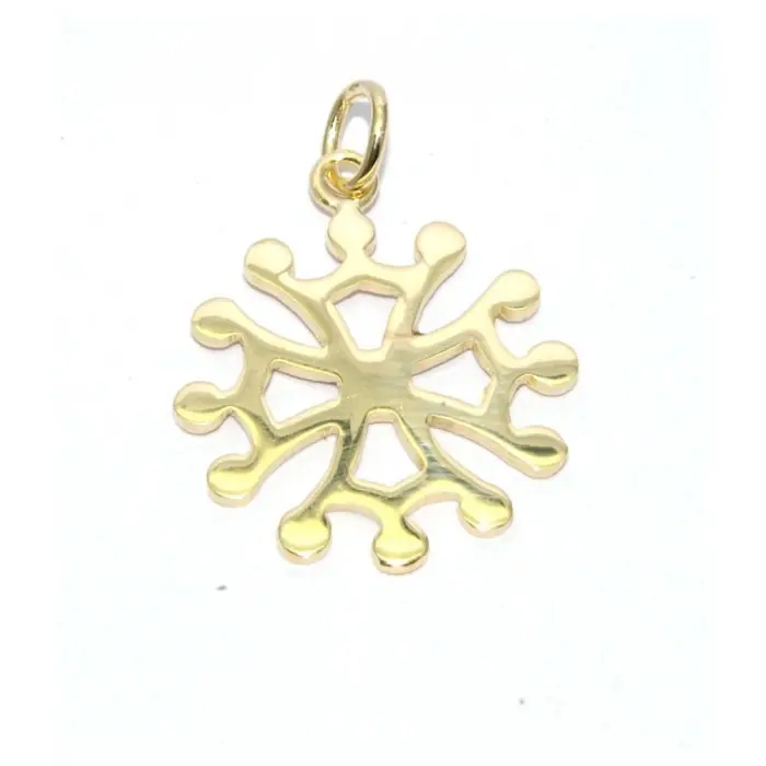 Vente Directe Croix occitane Plaqué or