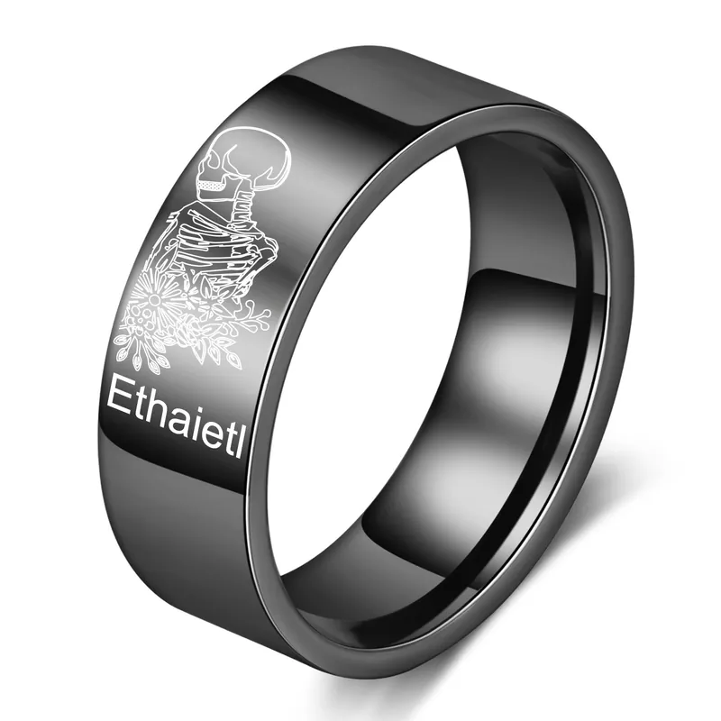 Bague Couple Prénom Personnalisé Alliance Bague Homme Offre Exclusive