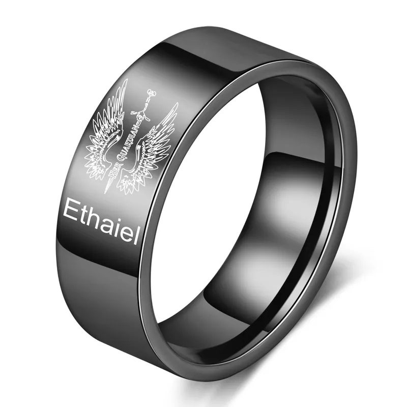 Bague Couple Prénom Personnalisé Alliance Bague Homme Jusqu’à Épuisement Des Stocks