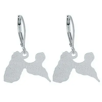 Boucles d'oreilles pour femme - Acier 316 argenté - Guadeloupe Meilleure Qualité