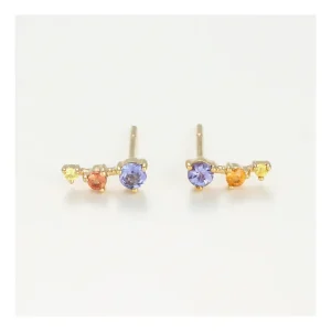 Prix Choc Boucles d'oreilles Or Jaune 375/1000 "Sunset"