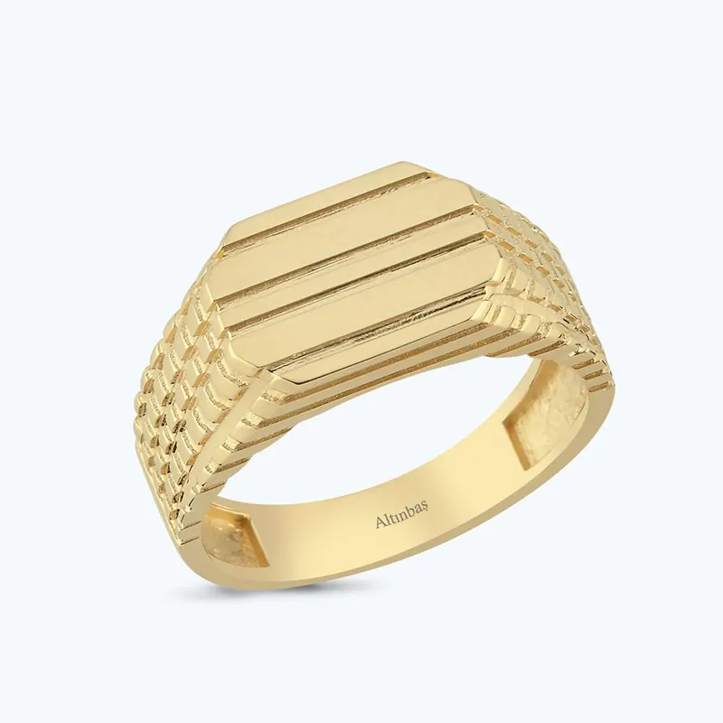Offre Limitée Bague Homme en Or