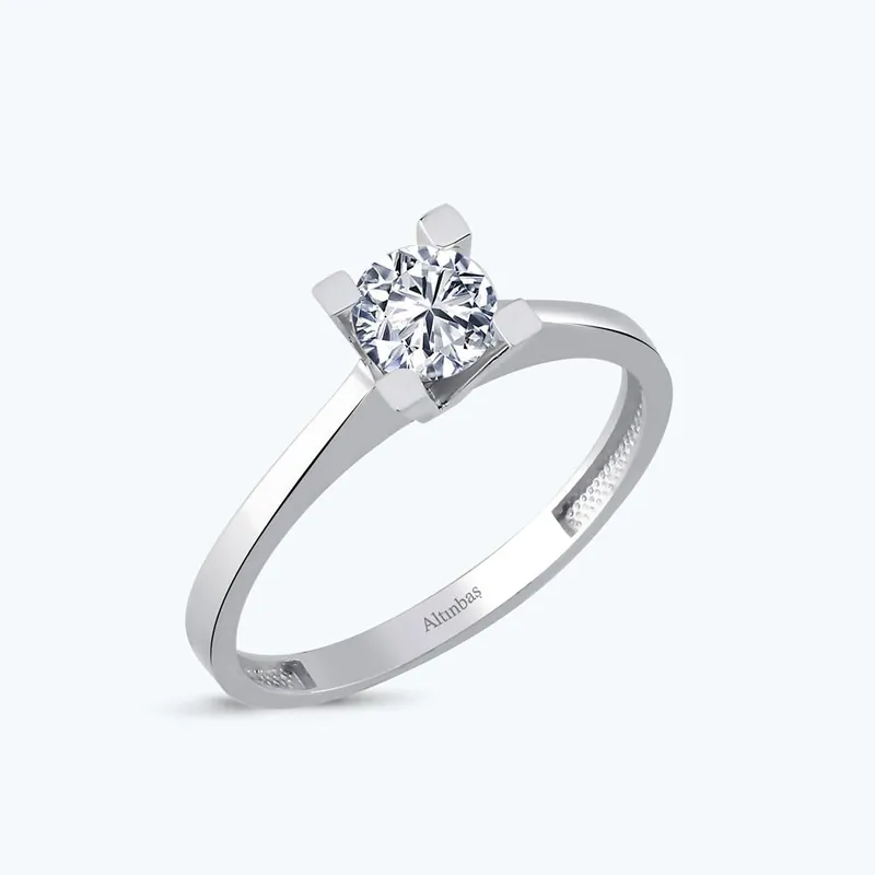 Meilleur Prix Bague Solitaire en Or