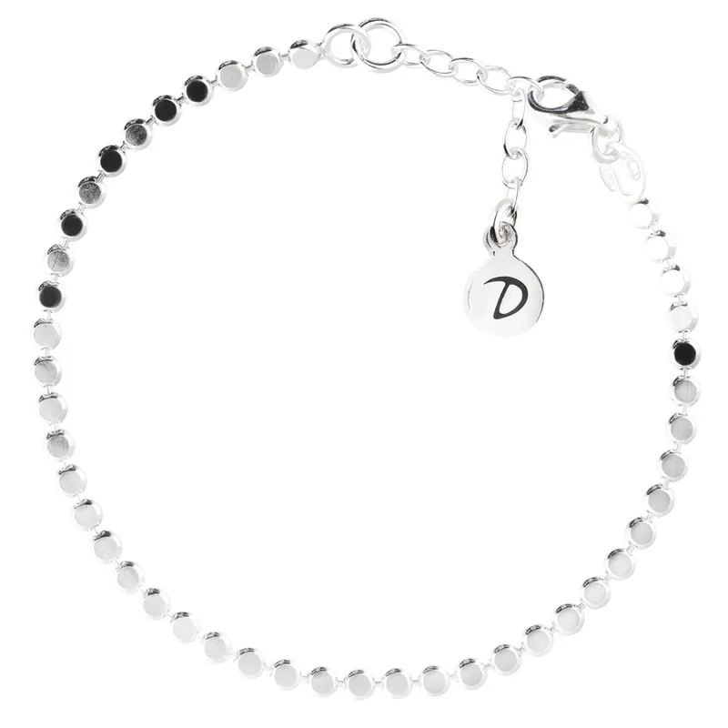 BRACELET CHAINE MAILLE RONDE PLATE Prix Promo