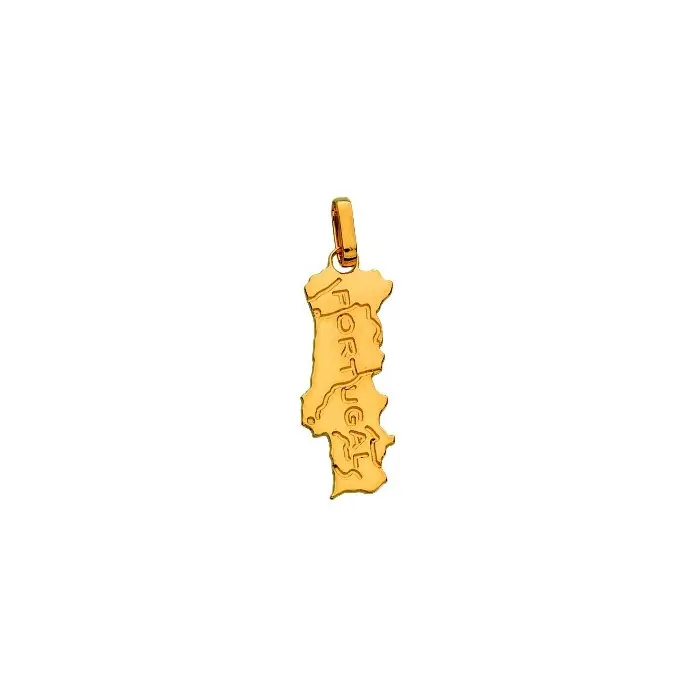 Acheter Direct Pendentif or 750/1000e portugal 8mmx20mm 0.95grs