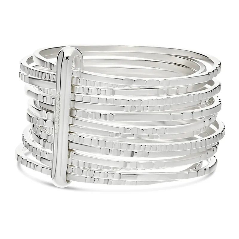 BAGUE DIVA Multi-anneaux Argent 925 Top Vente