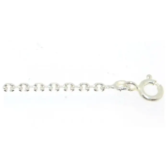 Réduction Chaîne argent maille forçat