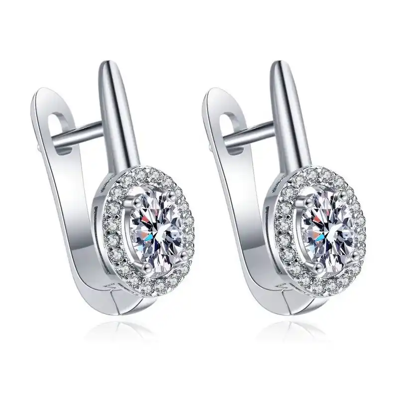 Vente Directe Boucles d'oreilles argent 925 Lisa