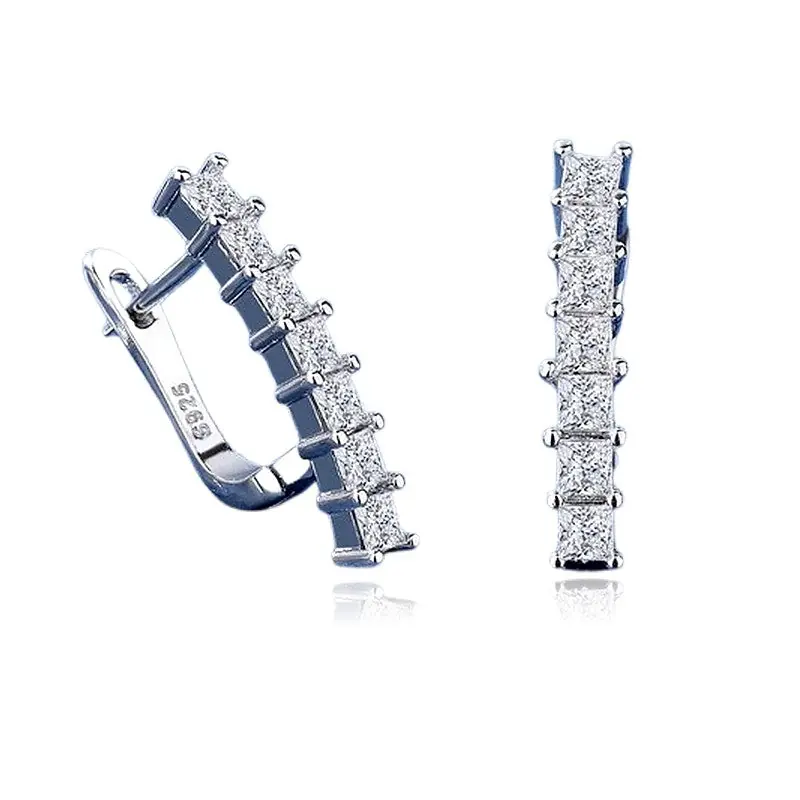 Quantité Limitée Boucles d'oreilles argent 925 Marianne