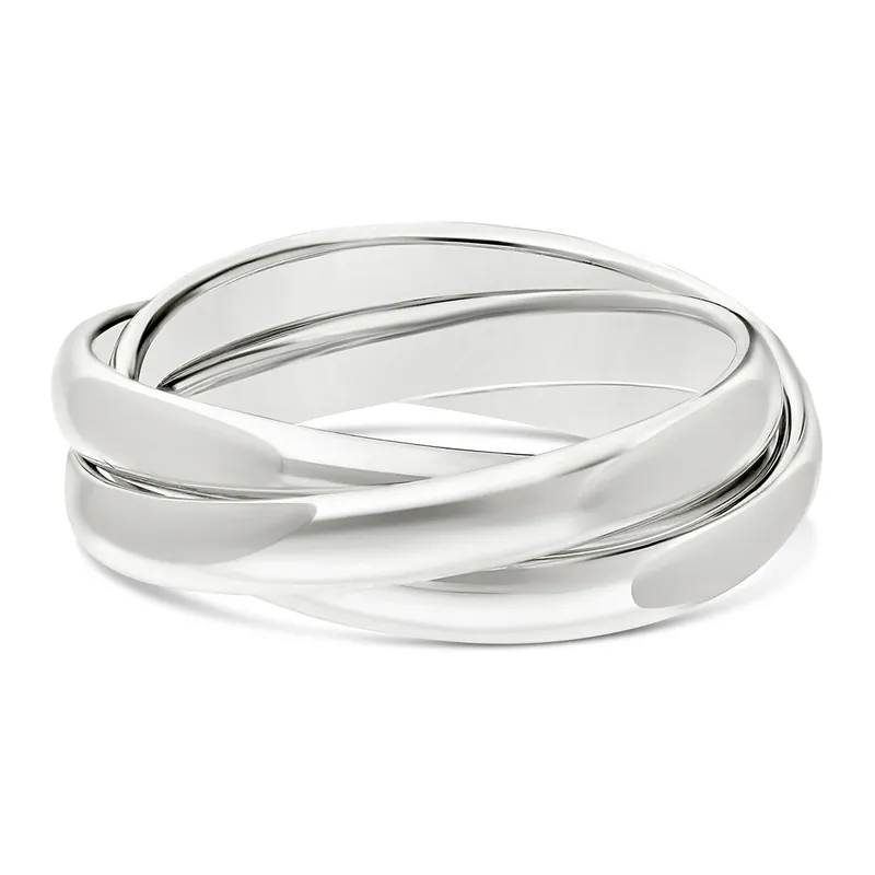 Livraison Gratuite BAGUE 3 ANNEAUX 3MM