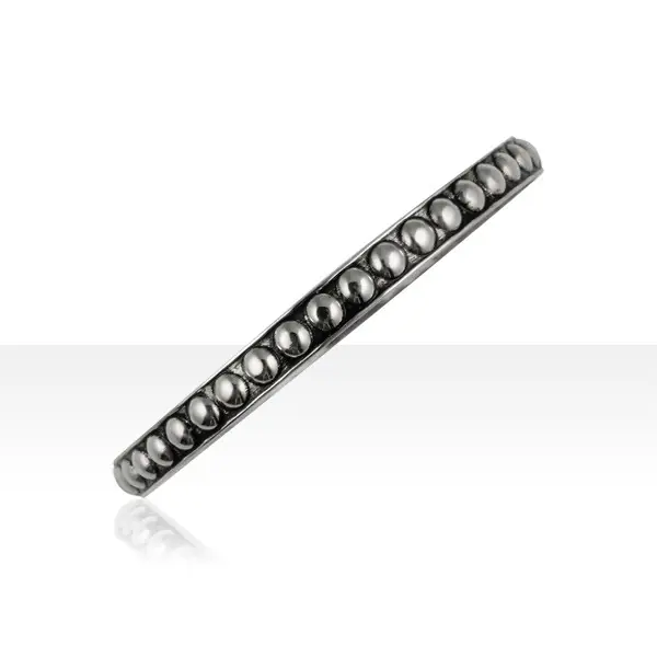 Satisfait Ou Remboursé BRACELET BASQUE | Bracelet Argent JONC BOULES GM | BIJOUX BASQUES | MADILAR |