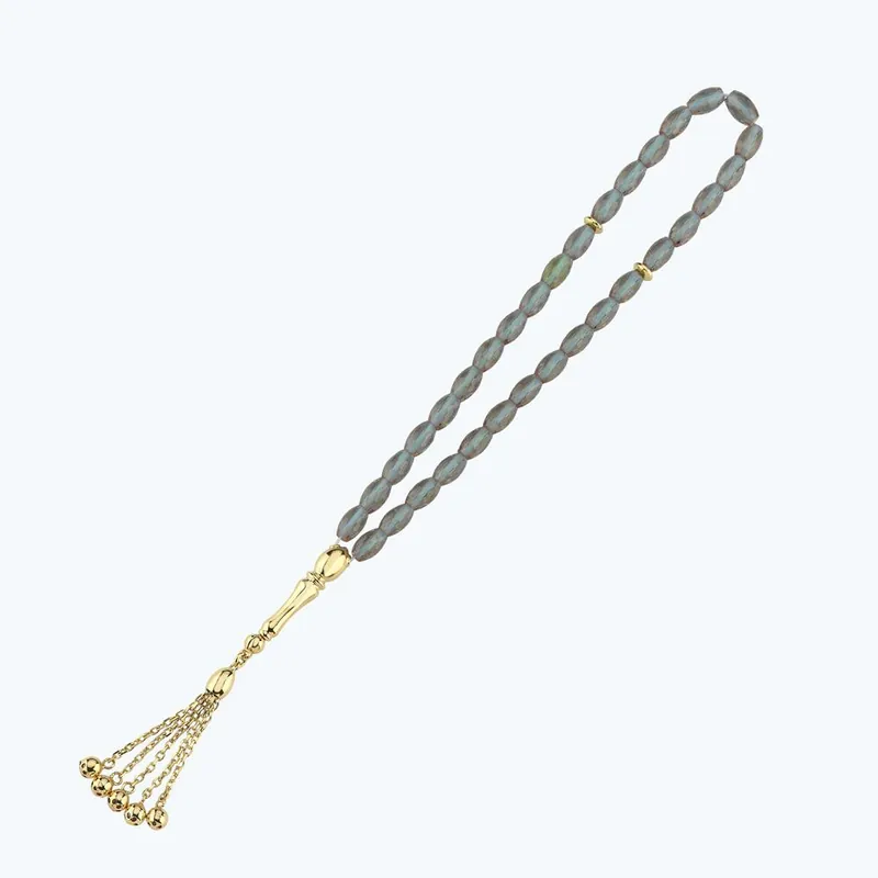Chapelet en Or avec Zultanite Soldes
