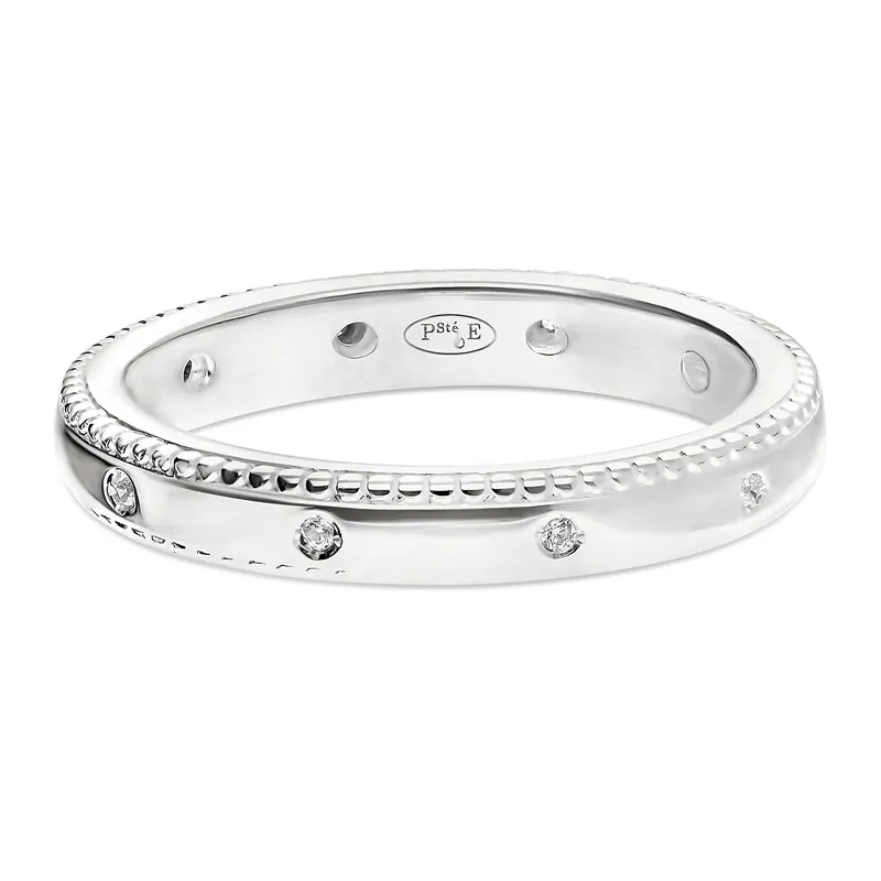 BAGUE ANNEAU INCRUSTÉ D'OXYDES Promotion