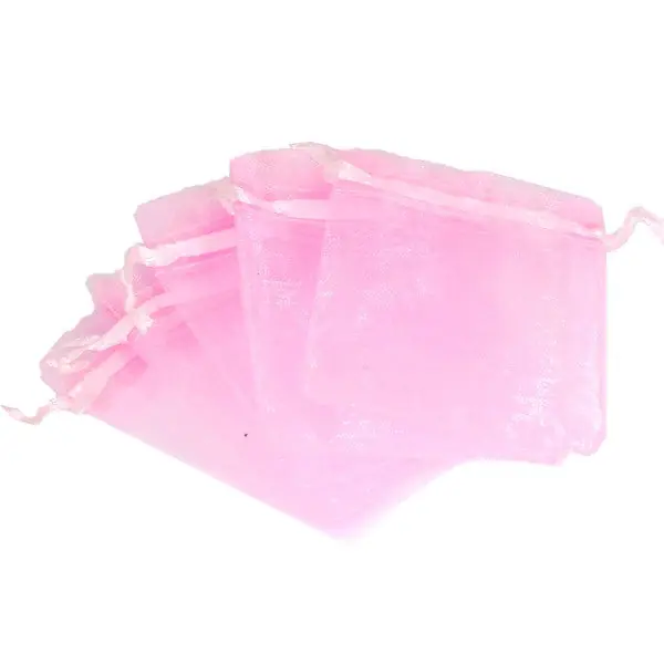 Pochettes organza - Lot de 100 - 7 * 9 cm Roses Acheter En Ligne