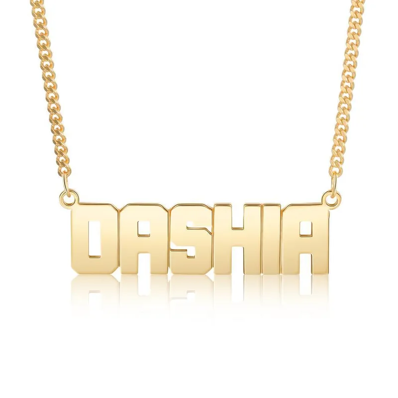 Collier Prénom Personnalisé Pour Hommes Prix Réduit