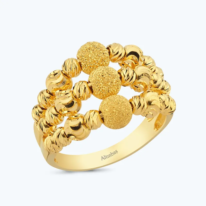 Bague en Or 22 Carats Réduction