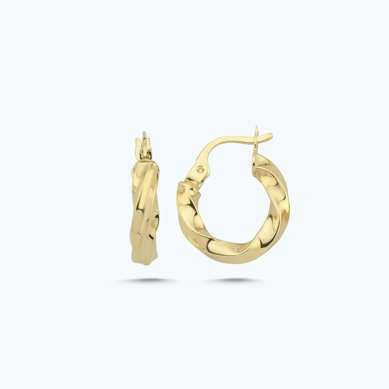 Boucles d'Oreilles Or Créole Exclusif