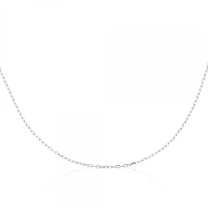 Retour Gratuit Collier Or Blanc 375/1000 en 43cm