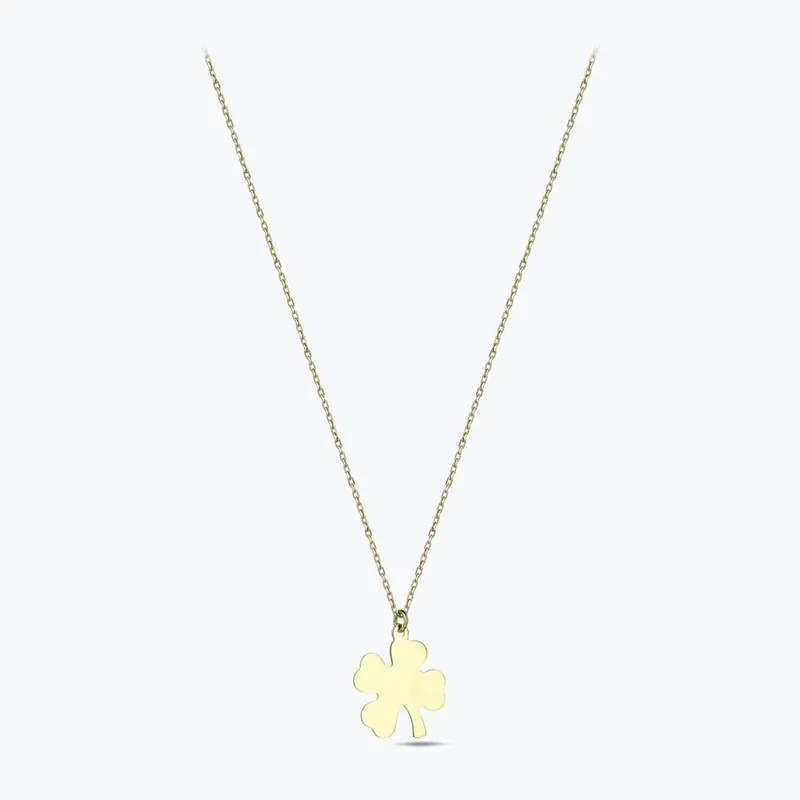 Nouvel Arrivage Collier Or Trèfle