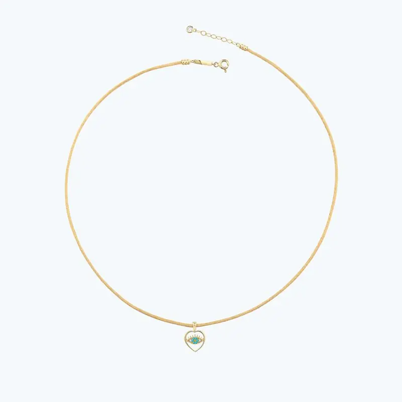 Expédition Rapide Besties Collier Or Oeil