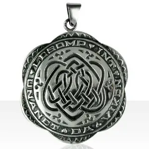 Remise Médaille Argent "Laissons les unis pour toujours" | BIJOUX KELT | ANCIENS | BIJOUX BRETONS & CELTIQUES DEPUIS 1935