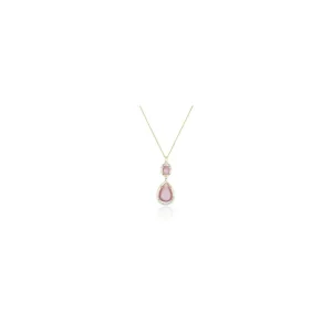 Prix Promo Pendentif Or Jaune 375/1000 Hirosaki Diamant 0,04ct Nacre 5,18ct