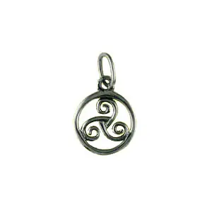 Quantité Limitée TRISKELL Argent STYLISE 1 | PENDENTIF TRISKEL | TRISKELE | BIJOUX BRETONS | MADILAR