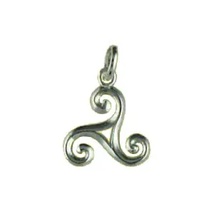 TRISKELL Argent AJOURE 2 | PENDENTIF TRISKEL | TRISKELE | BIJOUX BRETONS | MADILAR Nouveauté