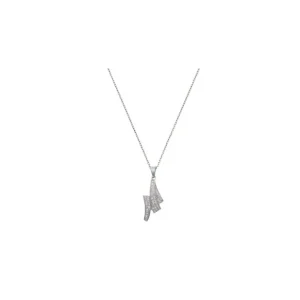 Acheter En Ligne Pendentif Or Blanc Art Diamant 0,11ct