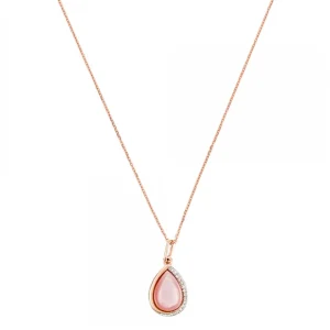 Vente Flash Pendentif Or Rose 375/1000 "Goute Rose"