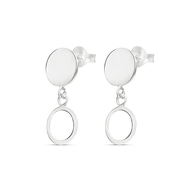 Dernier Modèle BOUCLES PASTILLE 8MM ANNEAU ÉVIDÉ