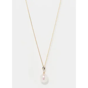 Produit De Marque Pendentif Or Jaune 375/1000 "Perla"Diamant 0,015/4 P 9MM