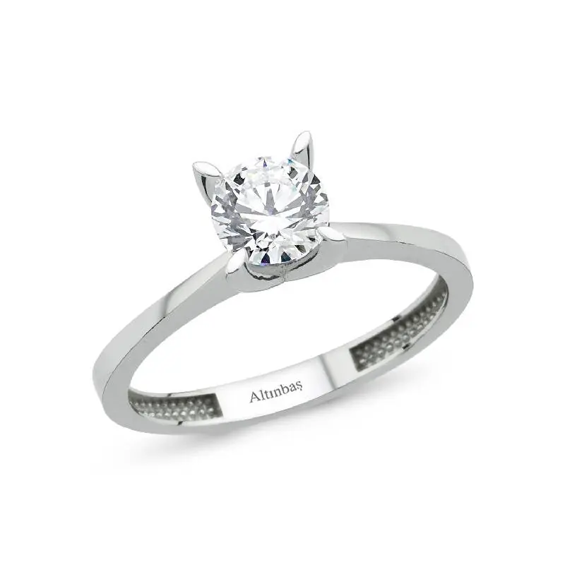 Édition Limitée Bague Or Solitaire