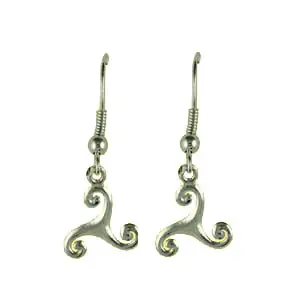 Acheter En Ligne B.O. Argent CROCHETS TRISKELL SIMPLE/2 | BIJOUX BRETONS & CELTES | MADILAR