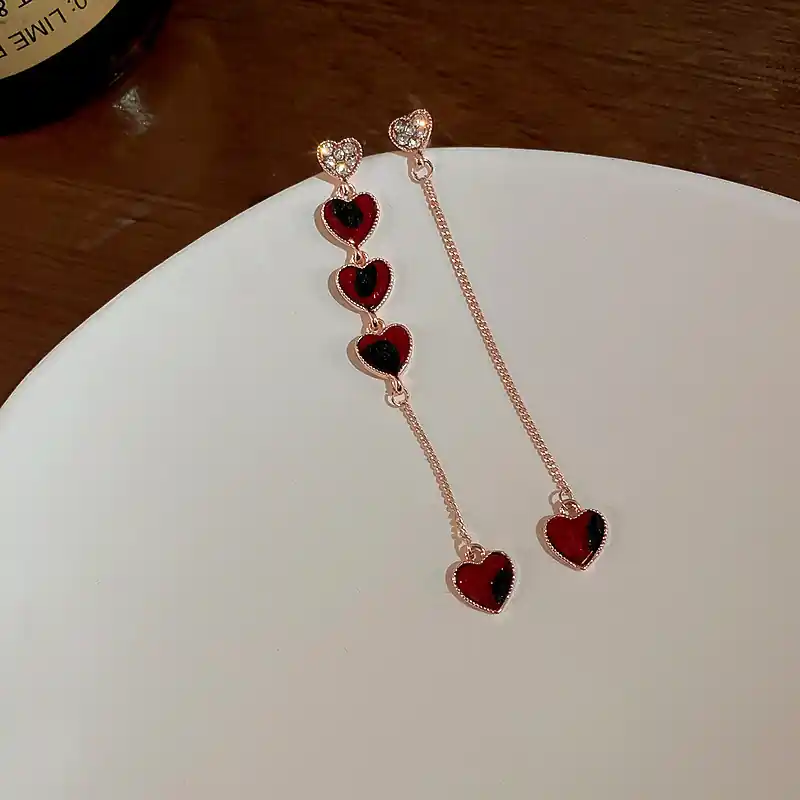 Boucles d'Oreilles Cœur pour Femmes Commander Vite