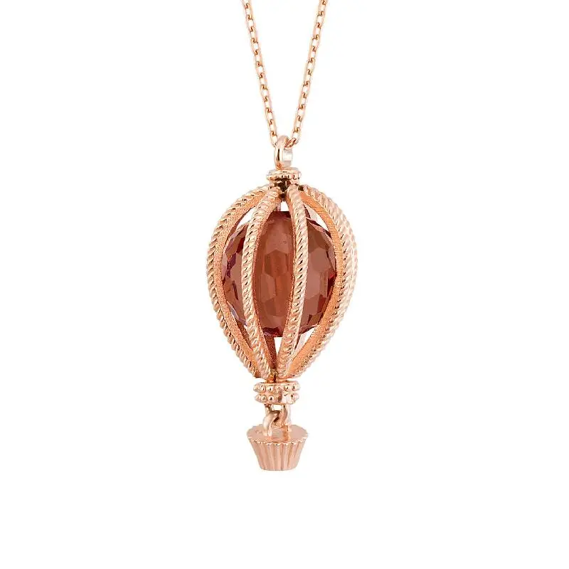 Bon Plan Collier Argent Montgolfière