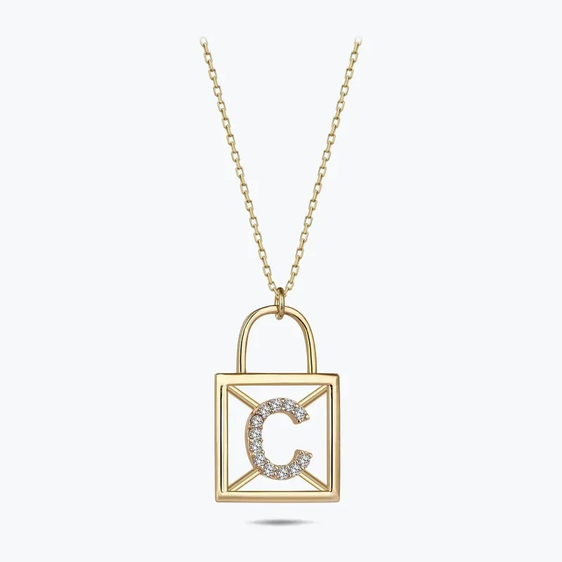 Acheter En Ligne Collier Or Lettre C